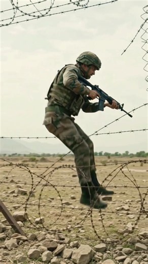 🥾 Elite Soldier Tactical Sprint and Fence Jump