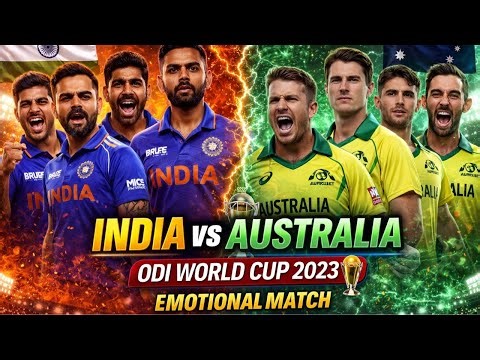 INDIA vs AUSTRALIA 🔥 ODI World Cup 2023 | Emotional Match 😢 | Full Match Highlights & Analysis