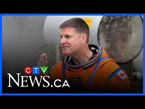 Jeremy Hansen makes history on first crewed moon mission in 53 years