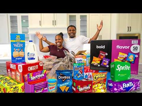 WE WENT GROCERY SHOPPING FOR OUR NEW HOUSE!
