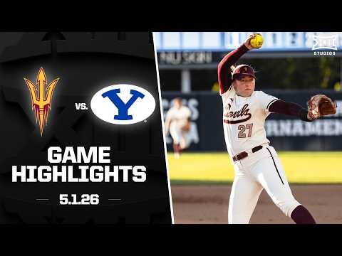 Arizona State vs. BYU Highlights (5.1.26) | 2026 Big 12 Softball