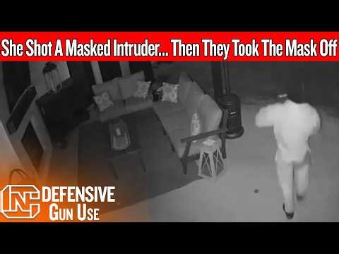 Woman Shoots Masked Intruder… Then Learns Who It Was