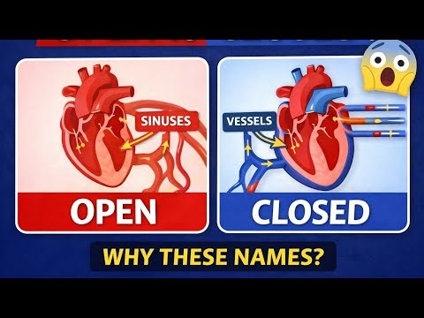 Open circulation Vs Closed circulation | Circulation Explained | NCERT Biology l Class 11