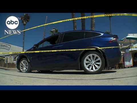 Bystanders chase down crash suspect in California
