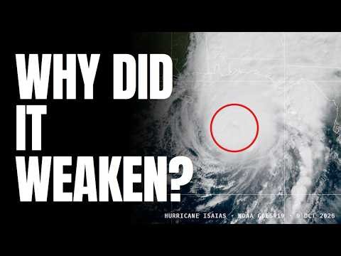 Hurricane Isaias 2026 Explained: Why Did It Weaken Right Before Landfall?