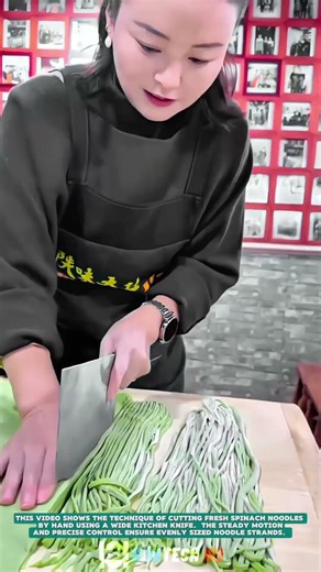 Cutting Neatly Folded Leafy Greens – Satisfying jobs and machinery in the world