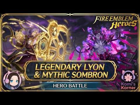 Fire Emblem Heroes Legendary Lyon & Mythic Sombron Battle | FEH No Commentary
