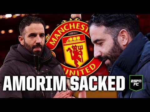RUBEN AMORIM SACKED BY MANCHESTER UNITED! 🚨 | ESPN's The Football Reporters react