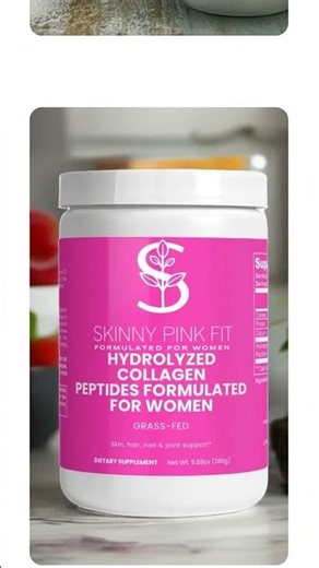 Hydrolyzed Collagen Peptides Formulated For Women