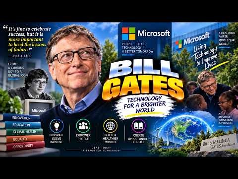 Bill Gates: Two Chapters | From Teenage Hacker to Global Philanthropist