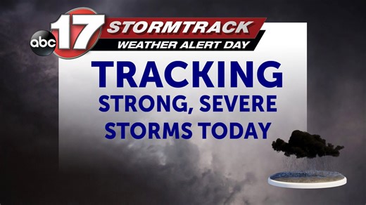 Tracking multiple chances for strong to severe storms today