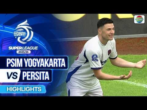 PSIM Yogyakarta VS Persita - Highlights | BRI Super League 2025/26