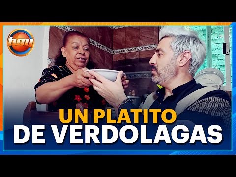 El Chef Yogui visita la casa de doña Mary para preparar verdolagas | Programa Hoy