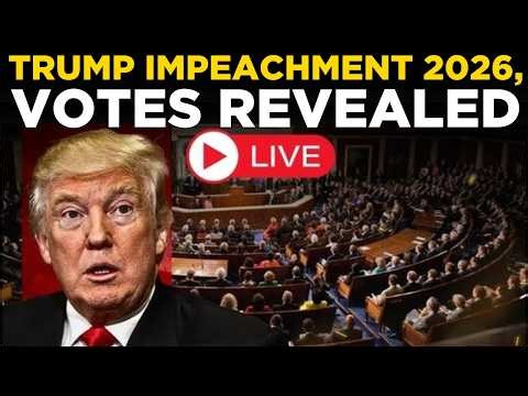 Trump Impeachment 2026 LIVE | Lawmakers Publicly Declare Positions Ahead of Vote | US Politics