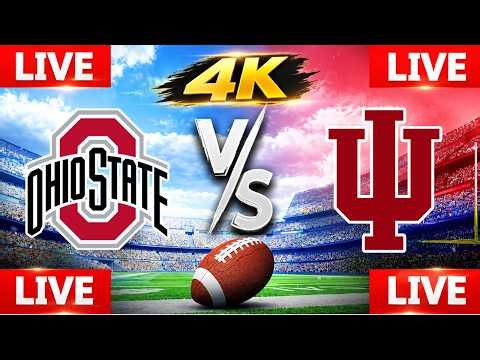 Ohio State vs Indiana LIVE STREAM 4K | Oct 17 | College Football 2026 | NCAAF