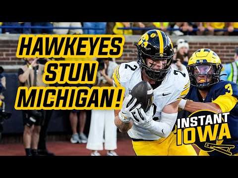 IOWA STUNS MICHIGAN on the LAST PLAY! | Instant Iowa