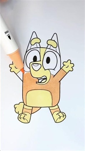 Poor Little Bingo Lost His Color #shorts #short #color #cartoon