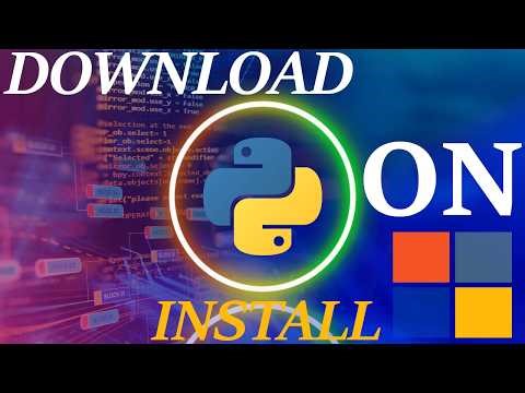 Download & Install Python 2026 | Full Windows 10/11 Setup Guide