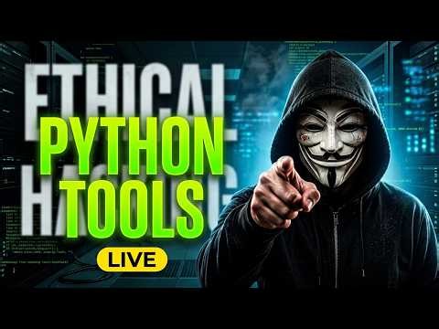 Python Ethical Hacking | Build Your Own Tools LIVE | ethical hacking course | @tech_by_niteshh