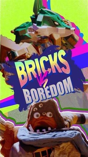 LEGO® Brick Slam | The Fox Guardian Mech vs The Folding Laundry Monstrosity