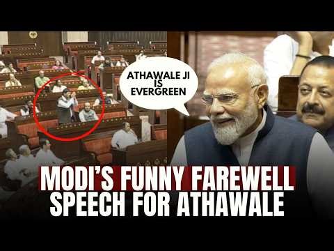 Watch: PM Modi's Speech For Ramdas Athawale's Rajya Sabha Farewell