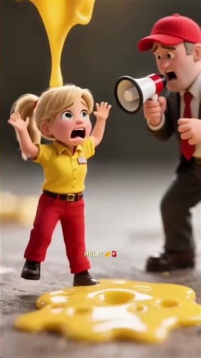 Tiny Workers Build a GIANT Burger 🍔😱 | Satisfying Mini World #aishorts #cake #ai aianimation