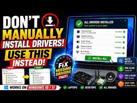 Fix Missing Drivers Automatically on Windows 10/11