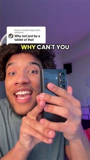 Alghamdi The problem with Samsung’s trifold.. #carterpcs #tech #samsung