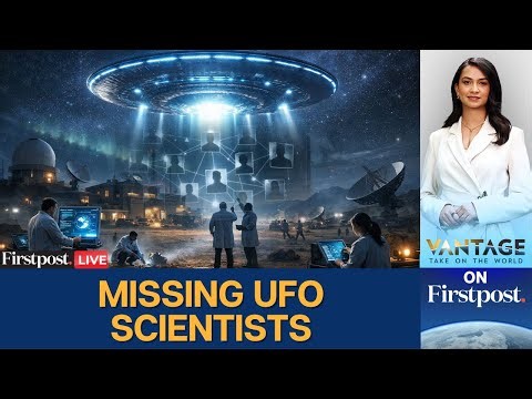LIVE: The Mystery Of The Missing UFO Scientists | Vantage on Firstpost