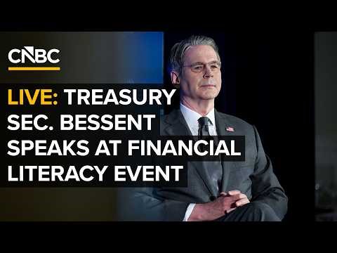 LIVE: Treasury Secretary Scott Bessent speaks at Financial Literacy Fair Capstone Event — 4/30/2026