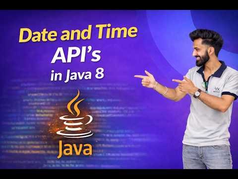 Java 8 Date & Time API Part 1 🚀 | LocalDate Explained