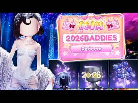 🚨NEW LIMITED CODE! NEW YEAR UPDATE In Dress To Impress!