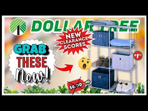 🔥 NEW DOLLAR TREE HAUL Finds TOO GOOD to PASS UP! CLEARANCE Scores & NEW Name Brands Arrivals! WOW!