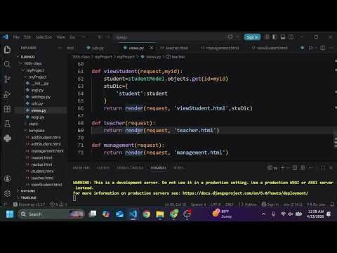 Django Class-10 part-2: View data from multiple model in Single page