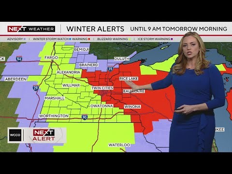 Winter storm impacts expected to linger into Monday morning | NEXT Weather Alert