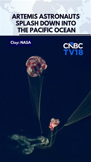 VIRAL Moment: EPIC Splashdown of Artemis II Astronauts Concludes 10-Day Moon Mission | N18G