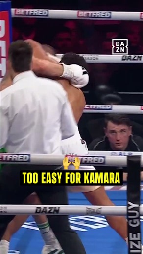 Kamara gets the STOPPAGE!