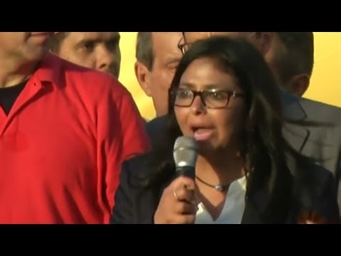 Venezuelan VP addresses nation demanding Maduro’s release