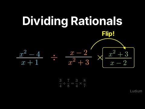 Intermediate Algebra — 8.2: Dividing Rational Expressions