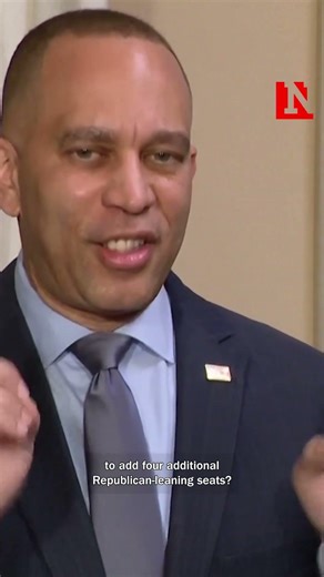 Jeffries Reacts To New Florida Redistricting Map: ‘Unconstitutional’