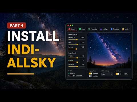 Install indi-allsky on a Raspberry Pi — Full AllSky Camera Software Setup