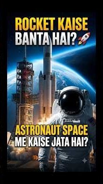 Rocket कैसे बनता है? 🚀 Astronaut Space तक कैसे पहुँचता है? | Full Story #Shorts #spacetravel #rocket