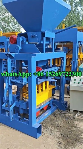 factory price qt40-1 small automatic cement hollow blocks machine for 6 inch brick #concrete #blocks