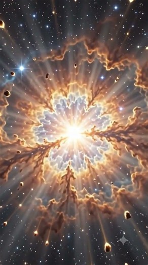This Is What Happens When a Massive Star Explodes! 🤯 #shorts