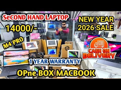 Open Box Laptop & MacBook Starting 14000 | Second hand laptop MacBook Market in Nehru Place Delhi