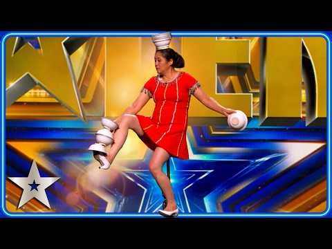 Red Panda floored Judges with TOWERING BALANCING ACT | Unforgettable Audition | Britain's Got Talent