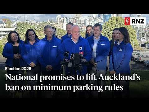 National promises to lift Auckland’s ban on minimum parking rules | RNZ