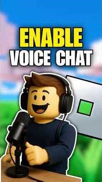 How To Enable Voice Chat In Roblox In 2026