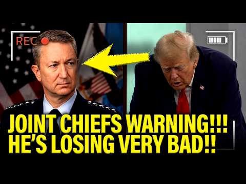 🚨CHAIRMAN of Joint Chiefs GIVES WARNING on Trump LOSING WAR!!
