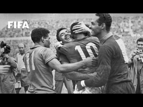 Vintage 1958 FIFA World Cup Goals & Highlights!